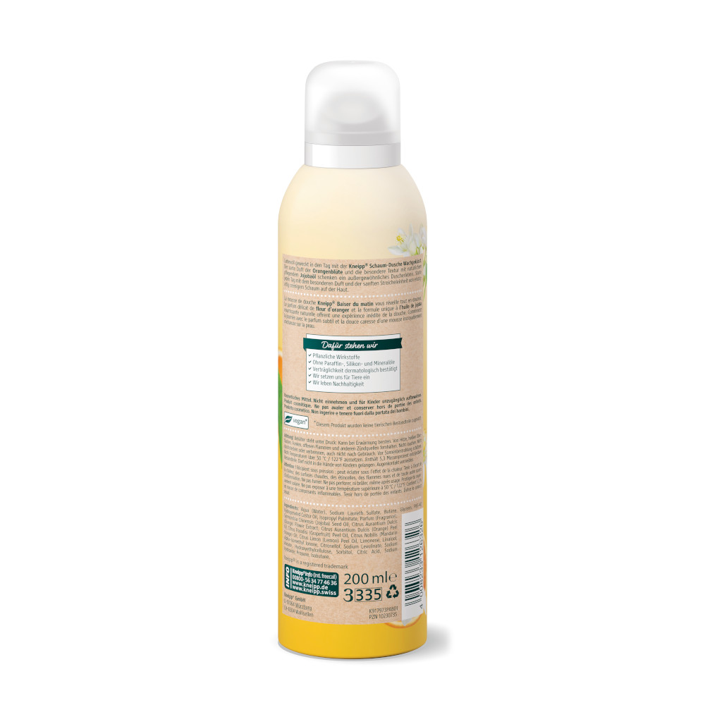 Kneipp Schaum-Dusche Wachgeküsst 200 ml Schaum