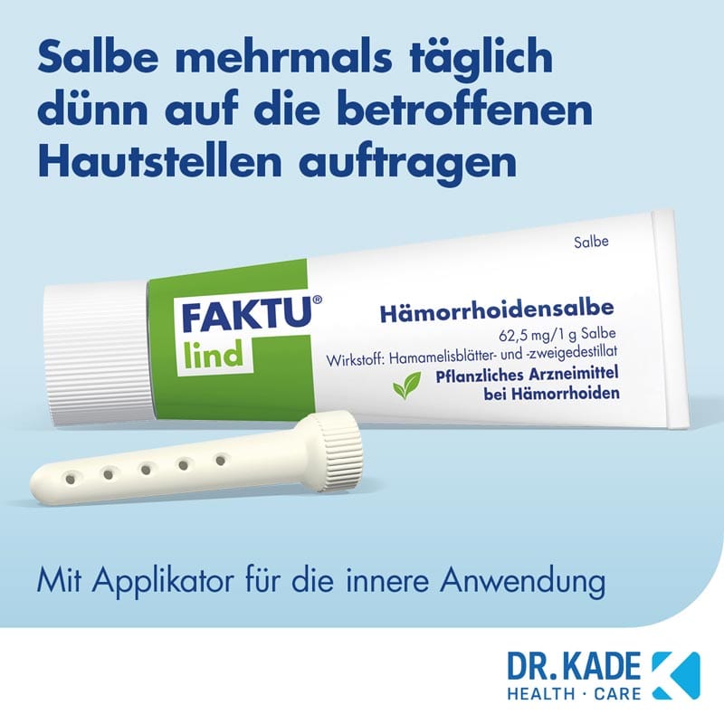 FAKTU lind Hämorrhoidensalbe 25 g Salbe