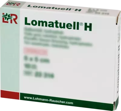 Lomatuell H 5x5 cm 10 St Verband