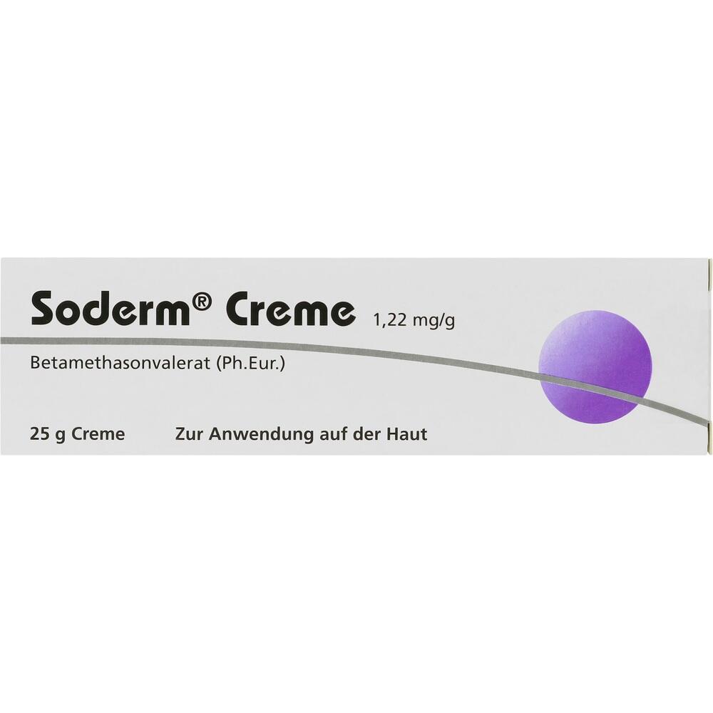 Soderm Creme 1,22 mg/g 25 g Creme