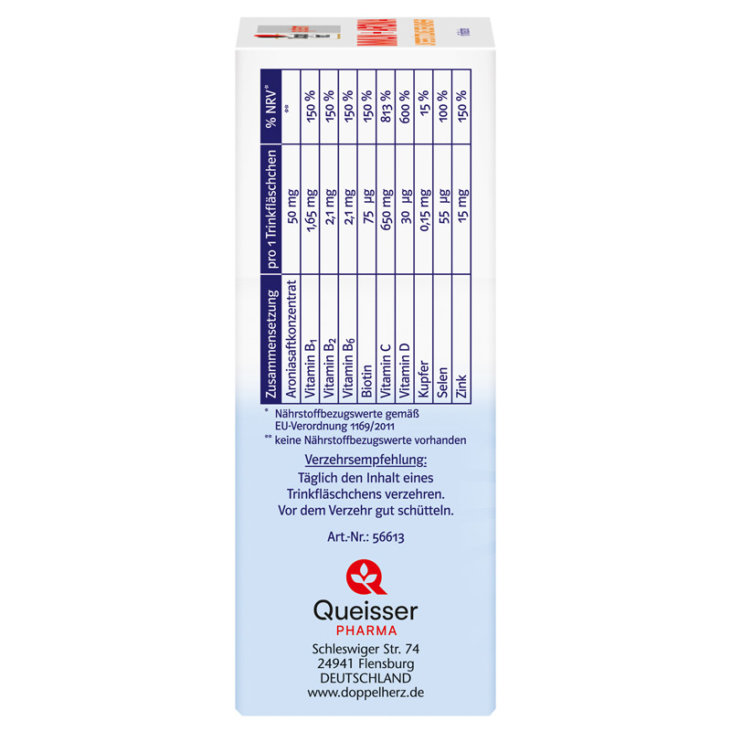 Doppelherz system IMMUN + ARONIA 10 St Ampullen