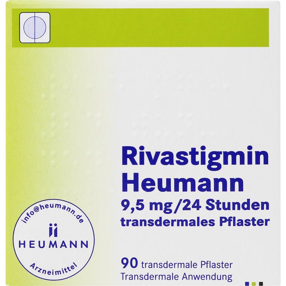 Rivastigmin Heumann 9,5mg/24 Stunden 90 St Pflaster transdermal