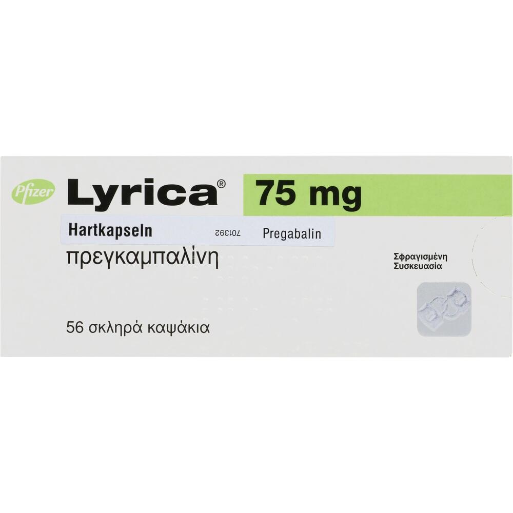 Lyrica 75mg 56 St Hartkapseln