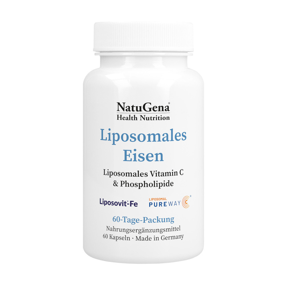 NatuGena Liposomales Eisen 60 St Kapseln