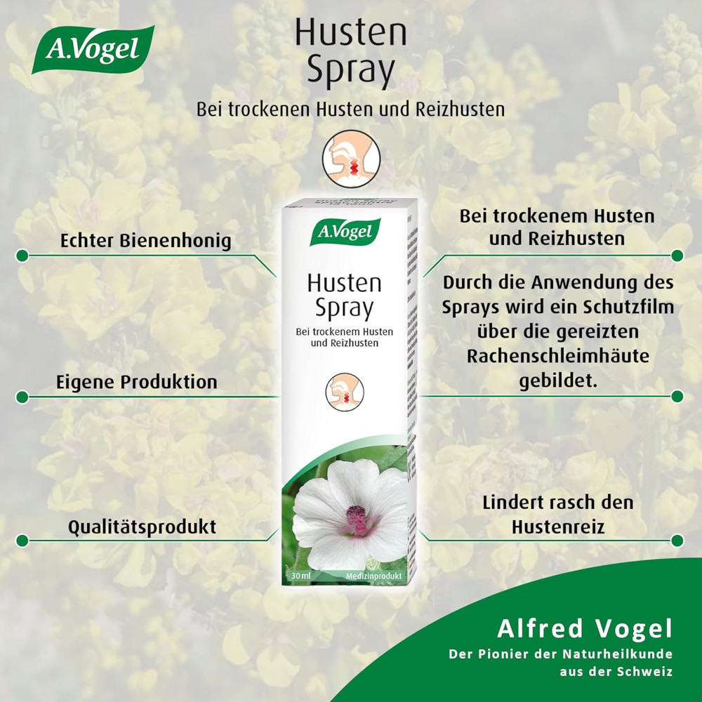 A.vogel Husten-spray Reizhusten 30 ml Spray