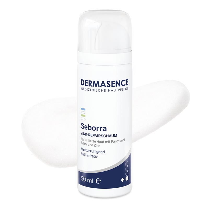 DERMASENCE Seborra ZINK-REPAIRSCHAUM 50 ml Schaum