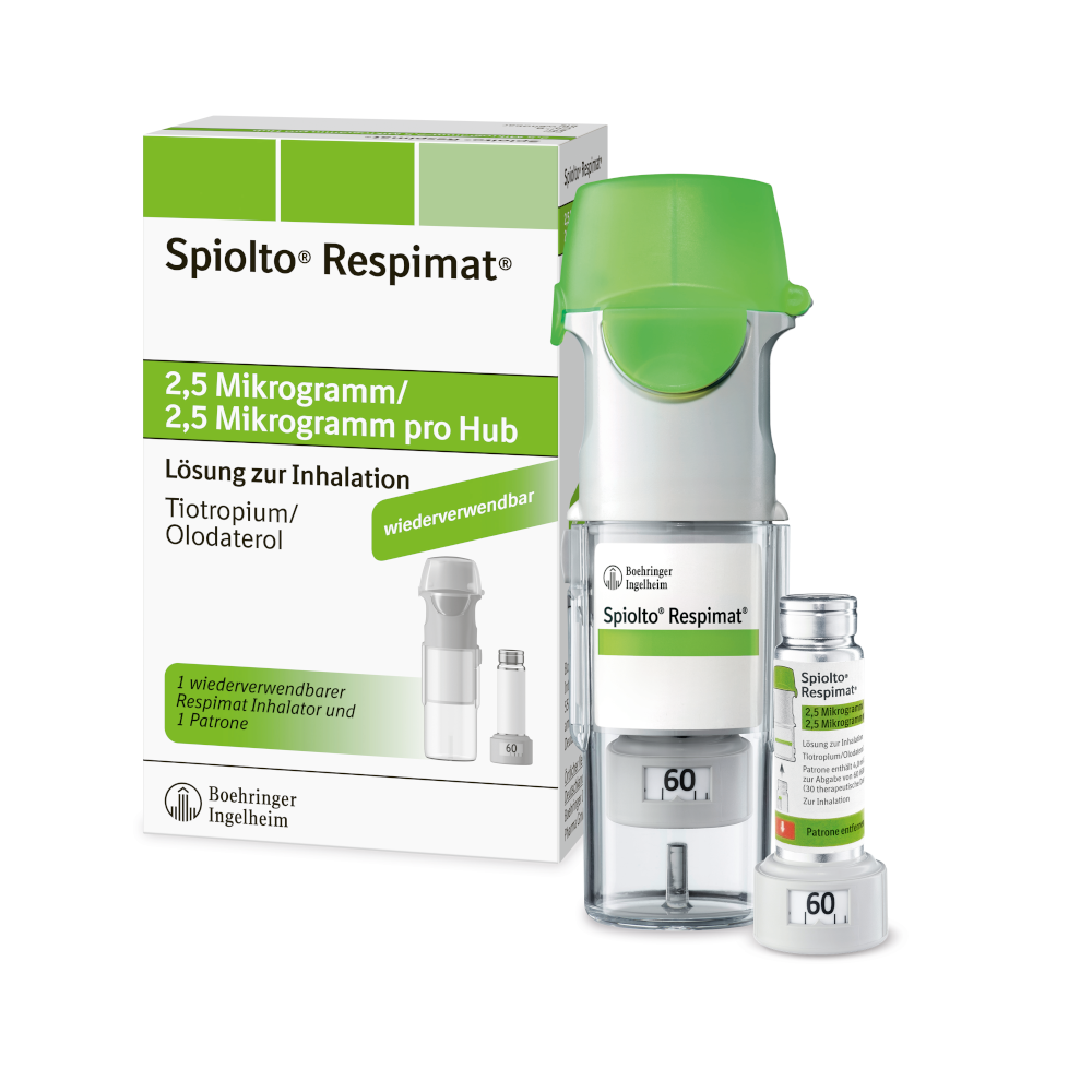 Spiolto Respimat 2,5/2,5 µg 1X4.0 ml Inhalationslösung