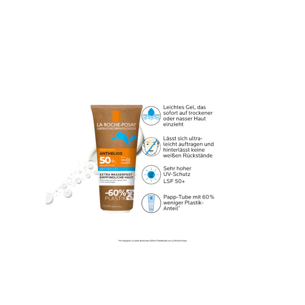 LA ROCHE-POSAY ANTHELIOS XL Wet Skin Gel LSF 50+ 200 ml Gel