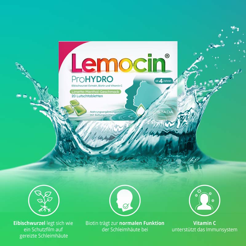 Lemocin ProHYDRO 20 St Lutschtabletten