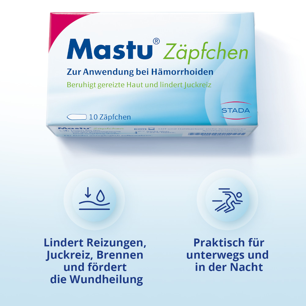 Mastu Zäpfchen 10 St Suppositorien