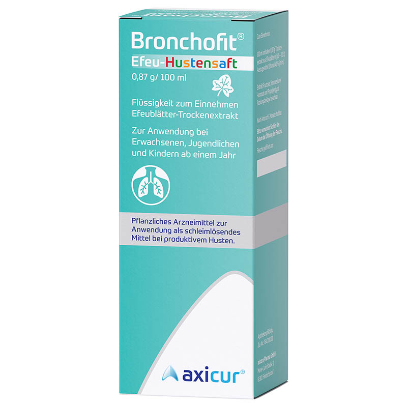 Bronchofit Efeu-Hustensaft 100 ml Flüssigkeit zum Einnehmen