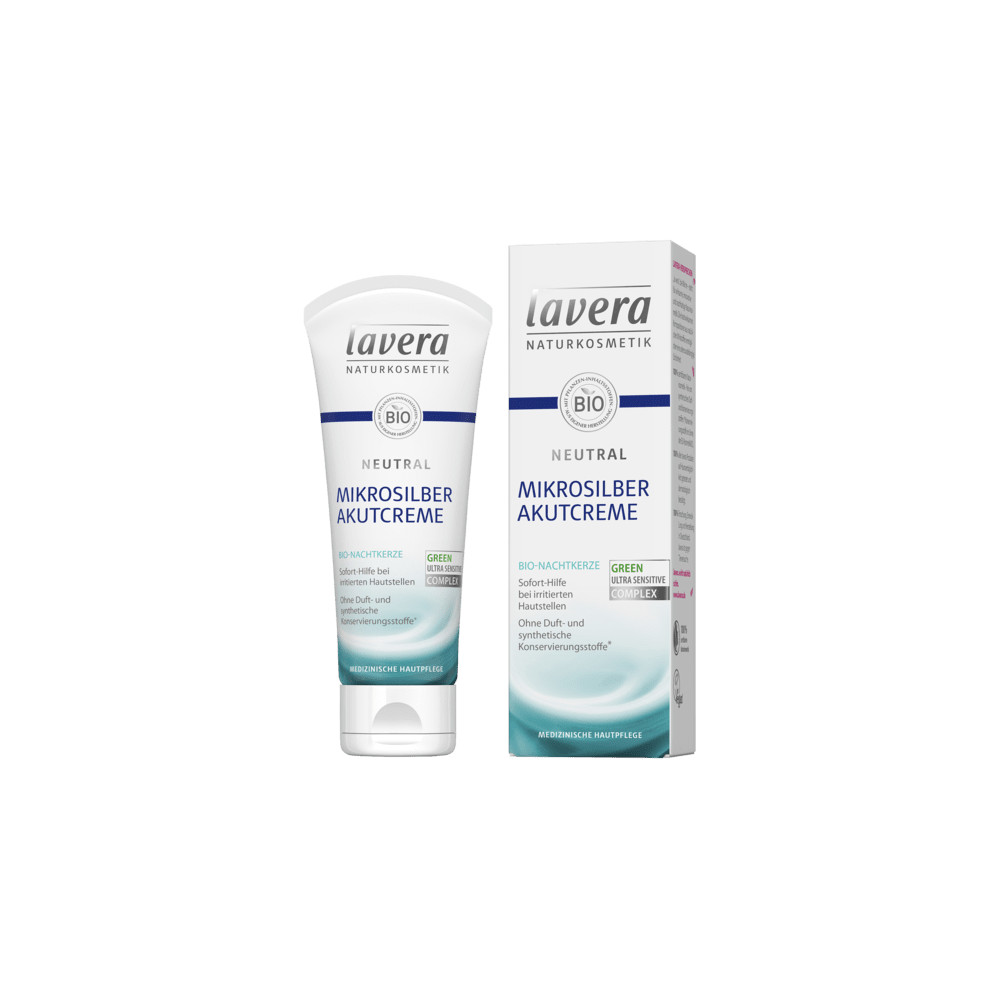 Lavera Neutral Akutcreme mit Mikrosilber 75 ml Creme