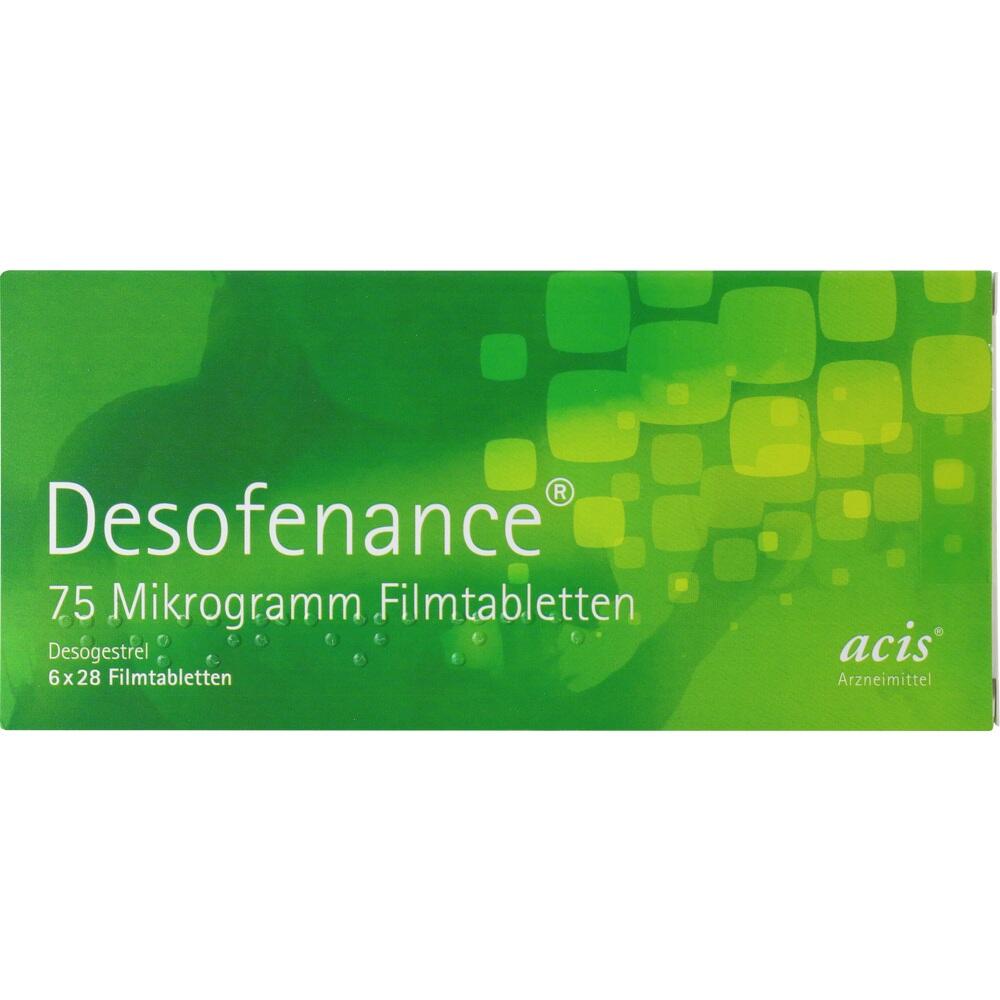 DESOFENANCE 75 Mikrogramm Filmtabletten 6X28 St Filmtabletten