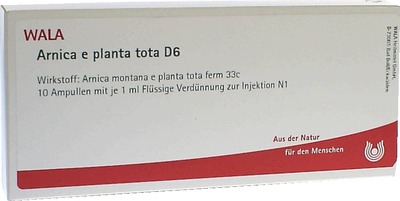 Arnica e planta tota D6 Ampullen  10X1 ml Ampullen