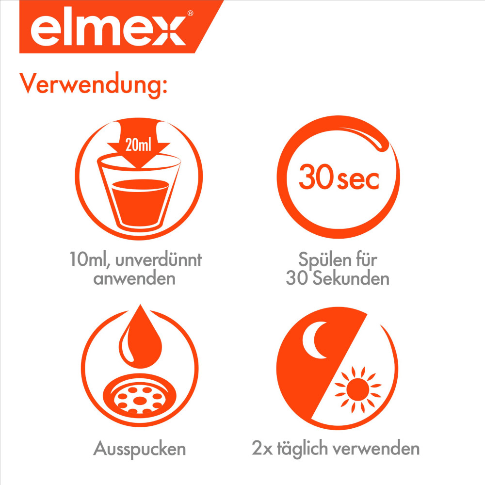 elmex KARIESSCHUTZ Zahnspülung 400 ml Lösung