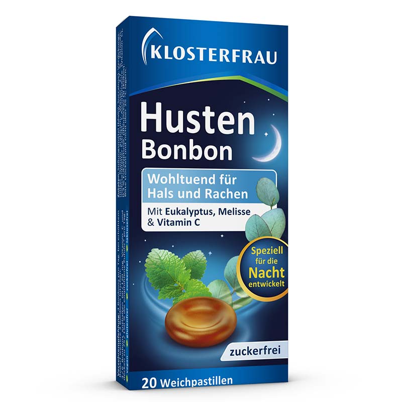 KLOSTERFRAU Hustenbonbon zuckerfrei 20 St Pastillen