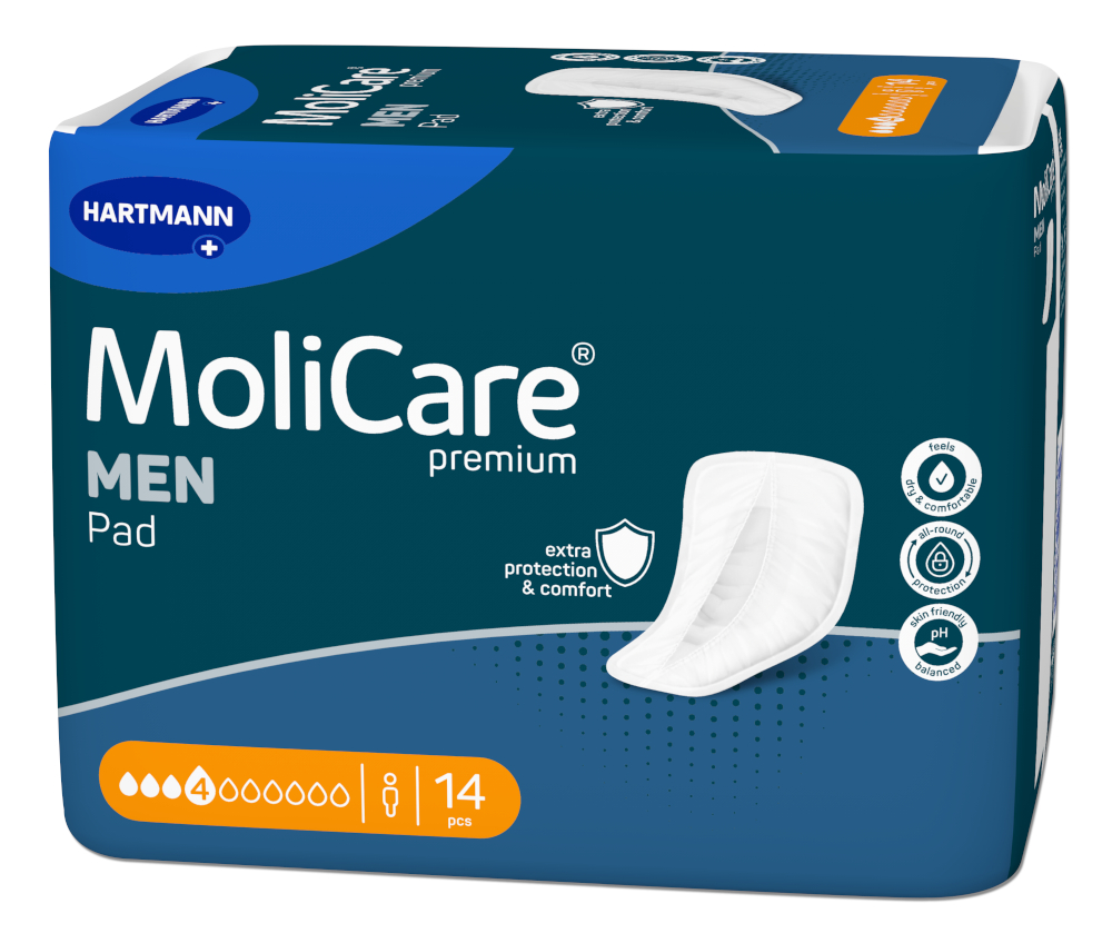 MoliCare premium MEN Pad 4 Tropfen 14 St