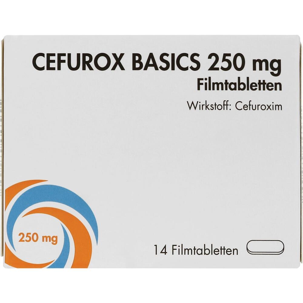 CEFUROX BASICS 250mg 14 St Filmtabletten