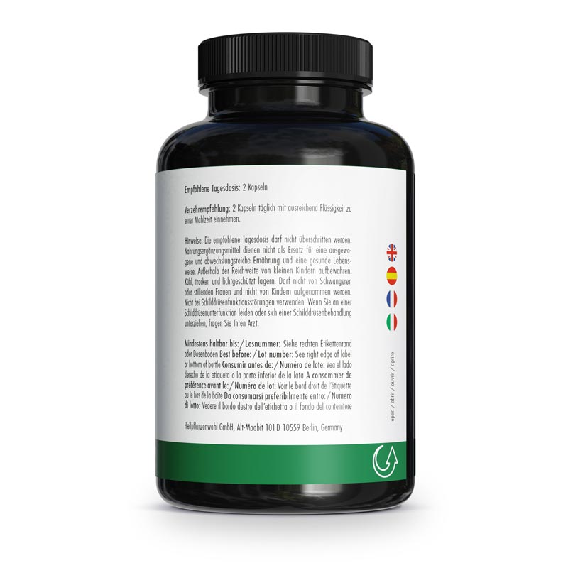 GREEN NATURALS BROKKOLI 1300 mg + 13% Sulforaphan 180 St Kapseln