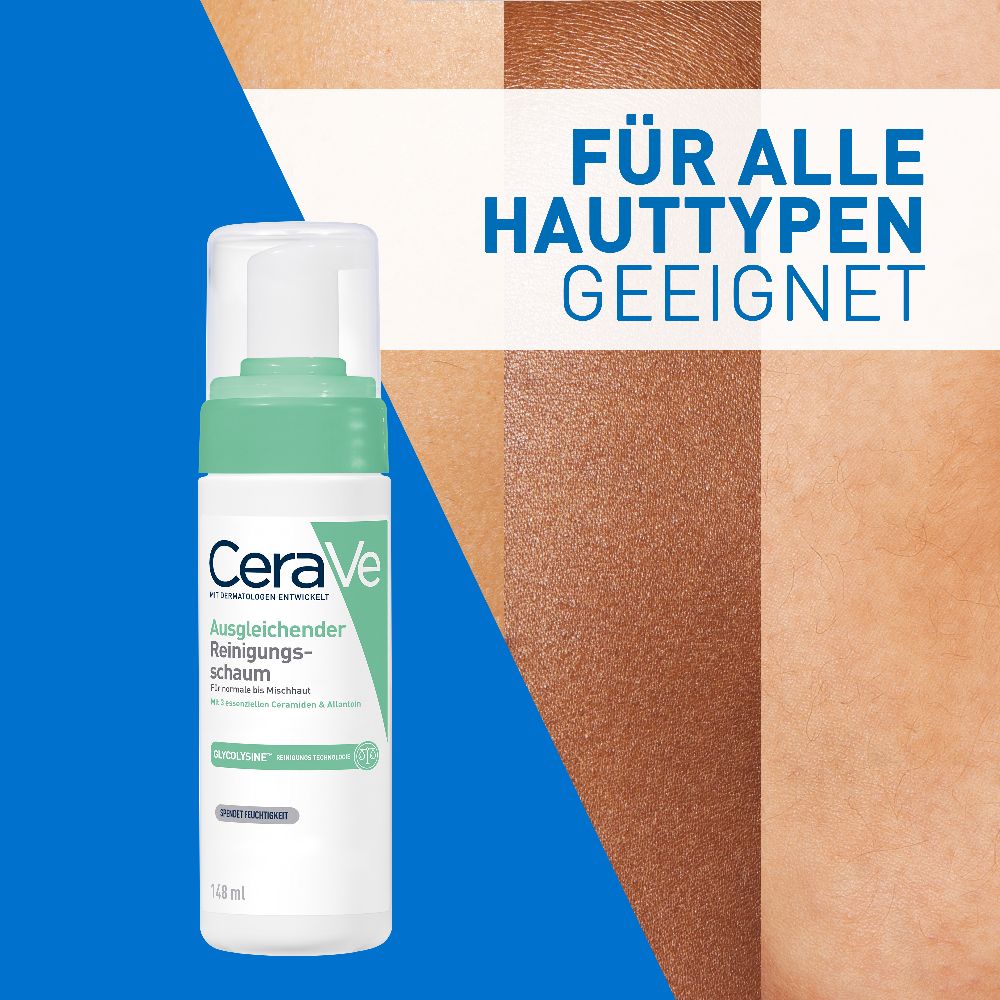 CeraVe Ausgleichender Reinigungsschaum 148 ml Schaum
