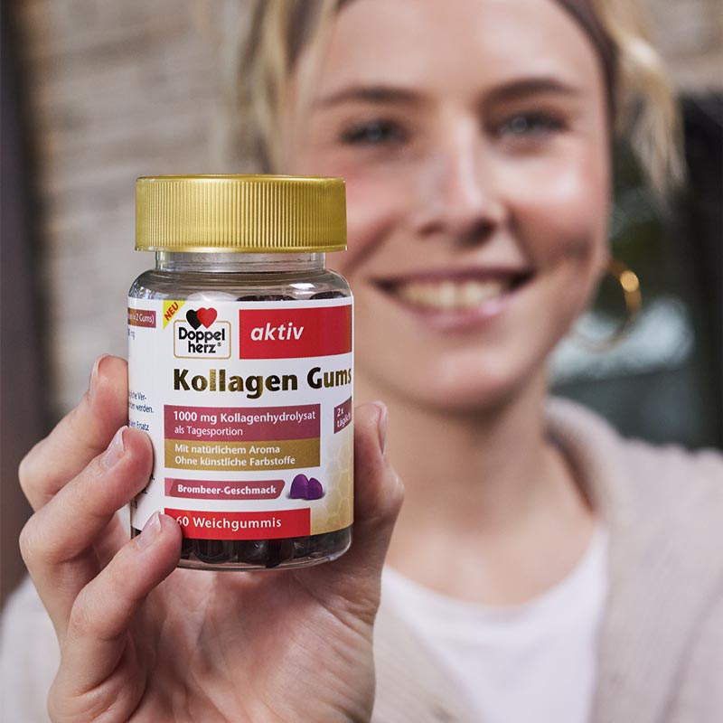 Doppelherz aktiv Kollagen Gums 60 St Kautabletten