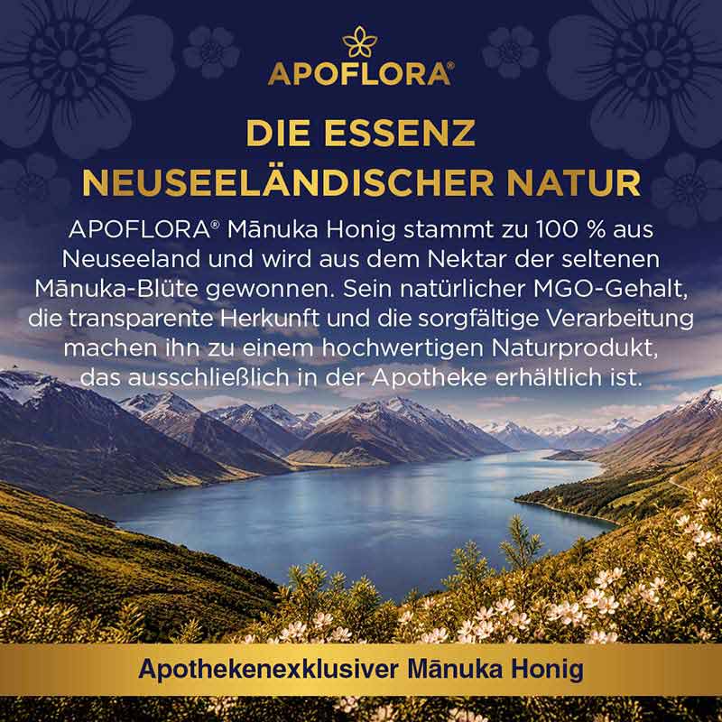 APOFLORA MANUKA HONIG MGO 250+ 250 g
