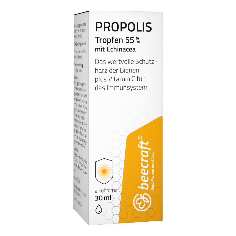 beecraft PROPOLIS Tropfen 55 % mit Echinacea 30 ml Tropfen