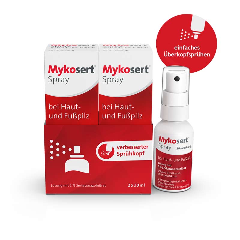 Mykosert Spray  2X30 ml Lösung