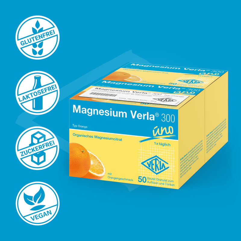 Magnesium Verla 300 uno Typ Orange 100 St Granulat