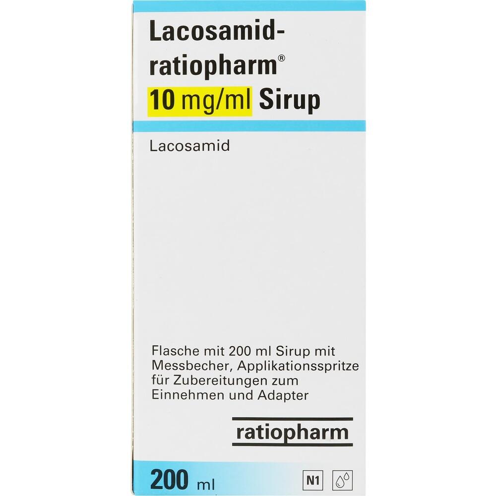 Lacosamid-ratiopharm 10 mg/ml 200 ml Sirup