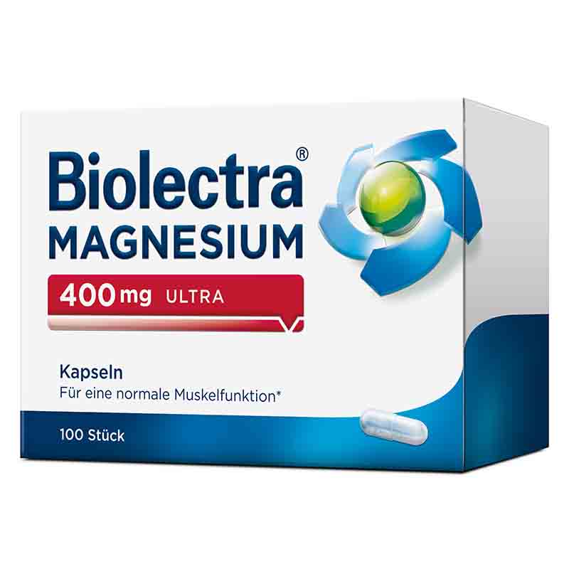 Biolectra MAGNESIUM 400 mg ULTRA  100 St Kapseln