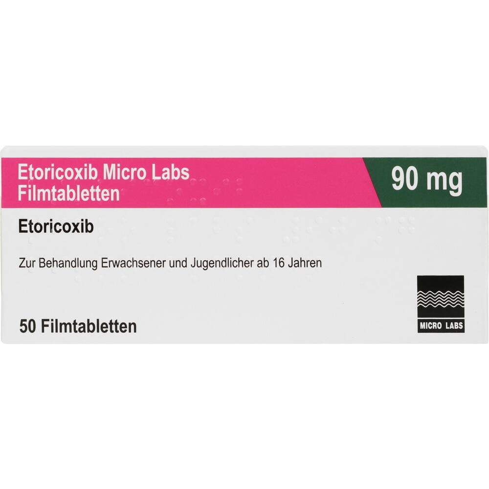 Etoricoxib Micro Labs 90mg 50 St Filmtabletten