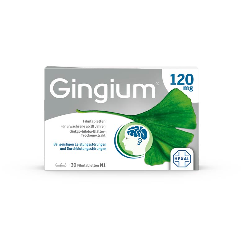 Gingium 120 mg  30 St Filmtabletten