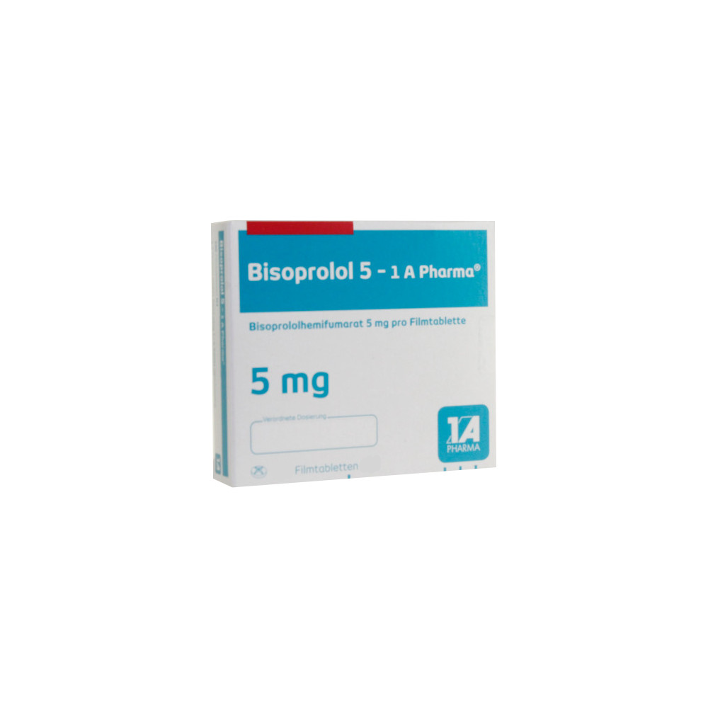 Bisoprolol 5-1 A Pharma 30 St Filmtabletten