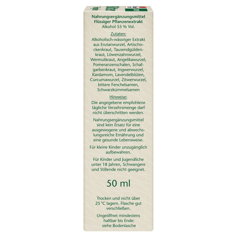 Doppelherz pure Bitter Tropfen 50 ml Tropfen