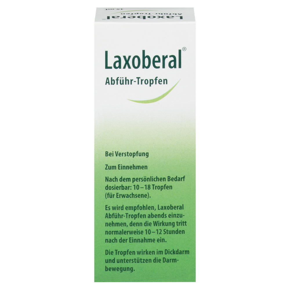 Laxoberal Tropfen - Abführmittel bei Verstopfung 15 ml Tropfen zum Einnehmen