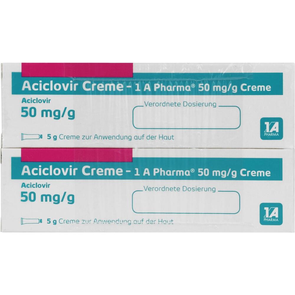 Aciclovir Creme-1 A Pharma 20 g Creme