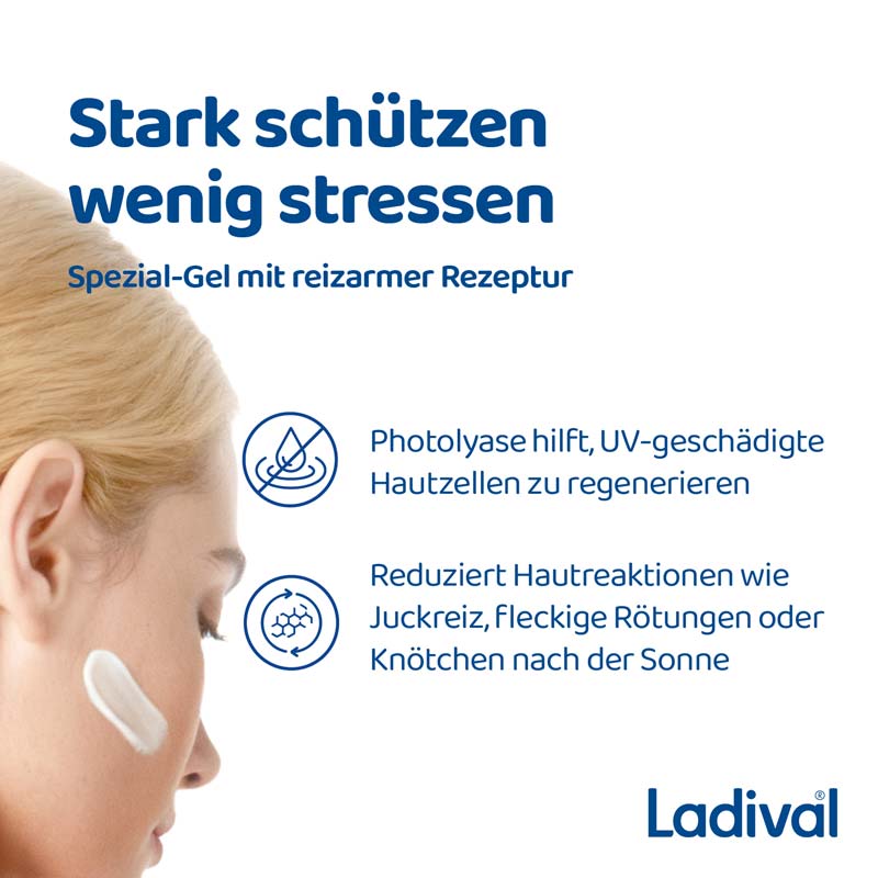 Ladival Allergische Haut Sonnenschutz-Gel Gesicht LSF 30 50 ml Gel