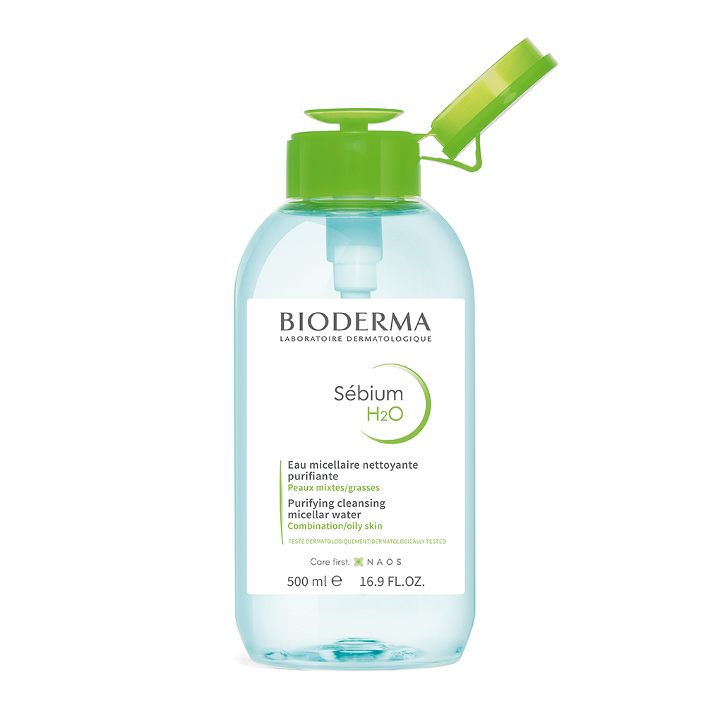 BIODERMA Sebium H2O Reinigungslösung Pump 500 ml Lösung
