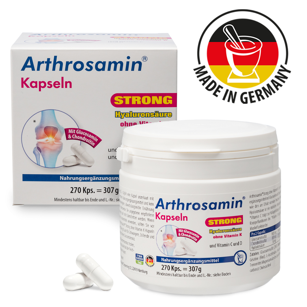 Arthrosamin Strong Ohne Vitamin K Kapseln 270 St Kapseln
