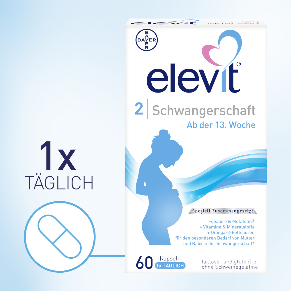 elevit 2 Schwangerschaft  60 St Weichkapseln