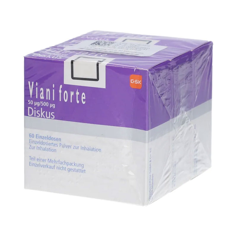 Viani forte 50μg/500μg Diskus 3X60 St Inhalationspulver