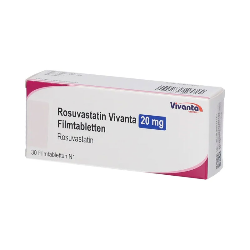 Rosuvastatin Vivanta 20 mg 30 St Filmtabletten