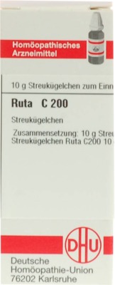 RUTA C 200 Globuli 10 g Globuli
