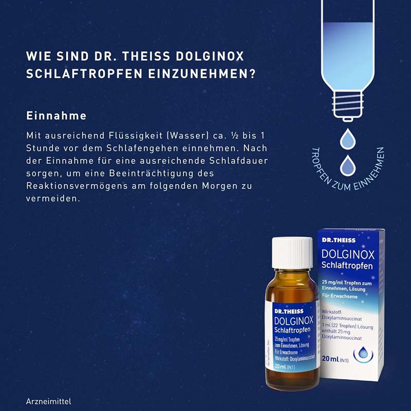 Dr. Theiss DOLGINOX Schlaftropfen 20 ml Tropfen zum Einnehmen
