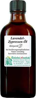 Lavendel-Zypressen-Öl 100 ml Öl