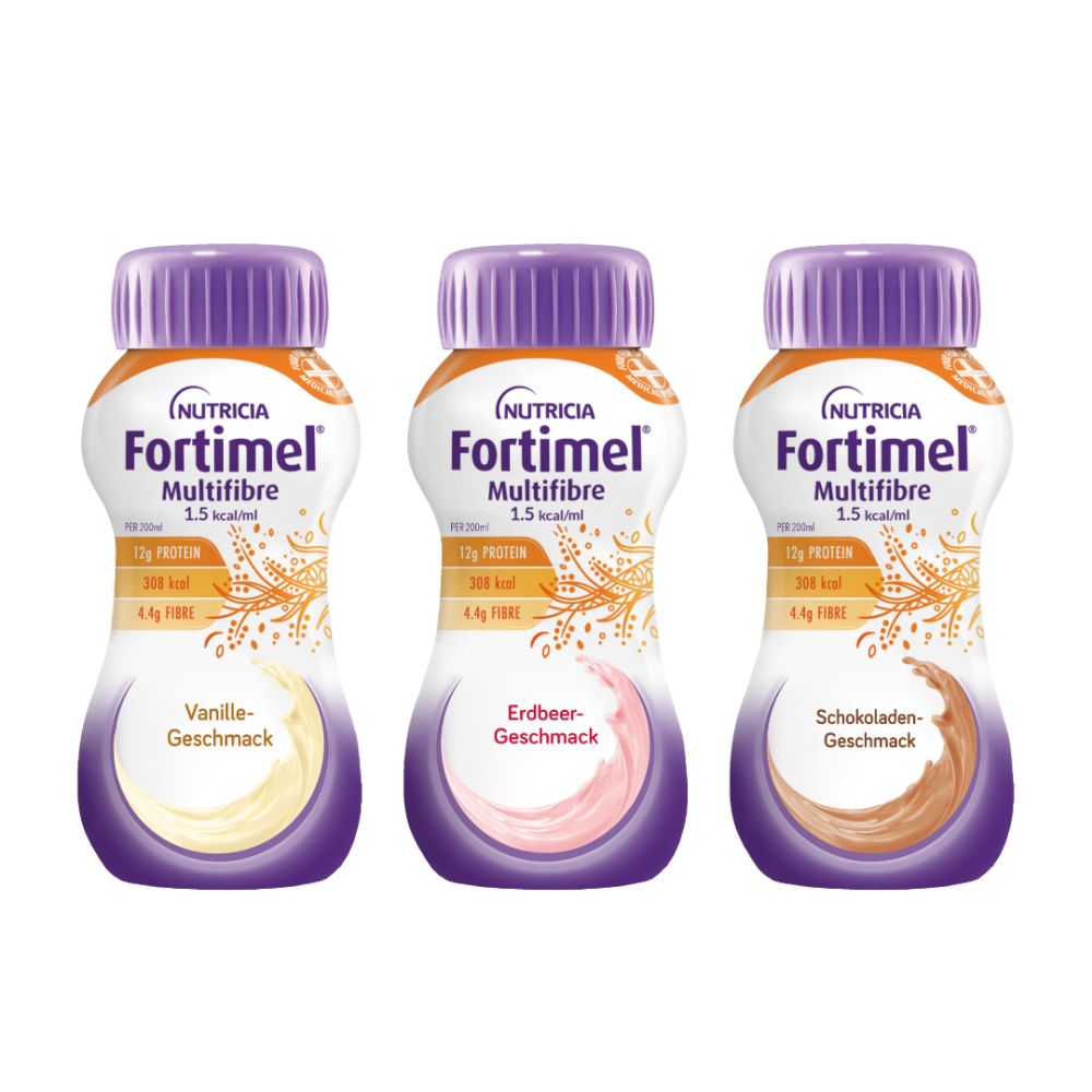 Fortimel Multifibre 1.5 kcal Mischkarton 32X200 ml Flüssigkeit
