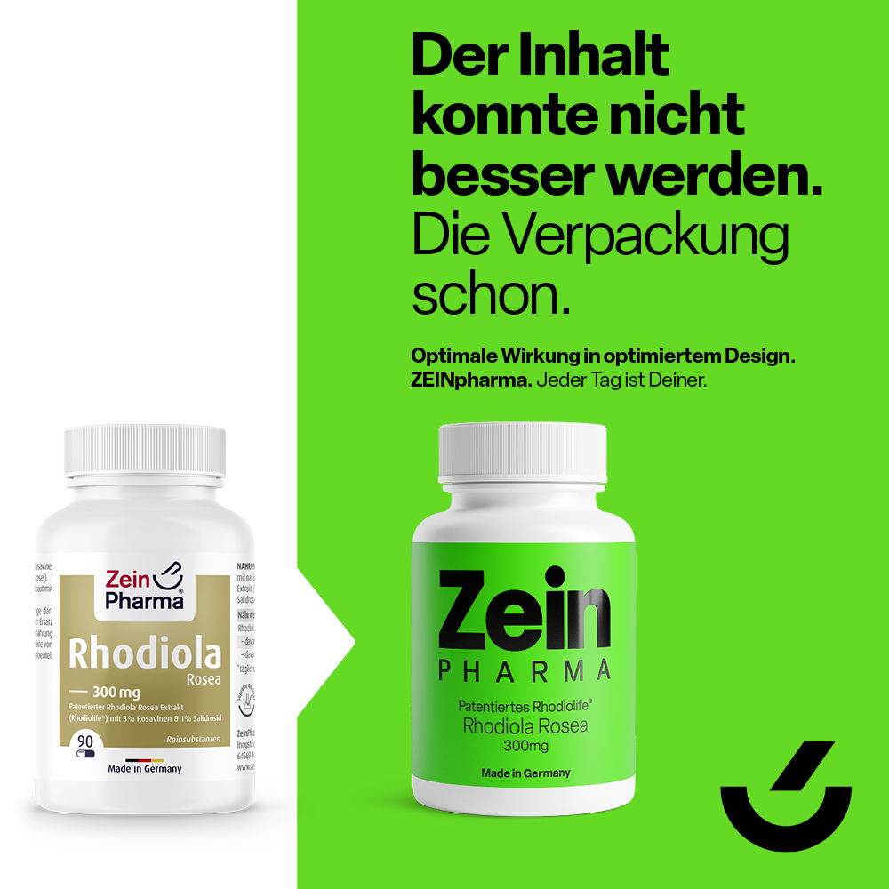 Zein PHARMA Rhodiola Rosea 300mg 90 St Kapseln