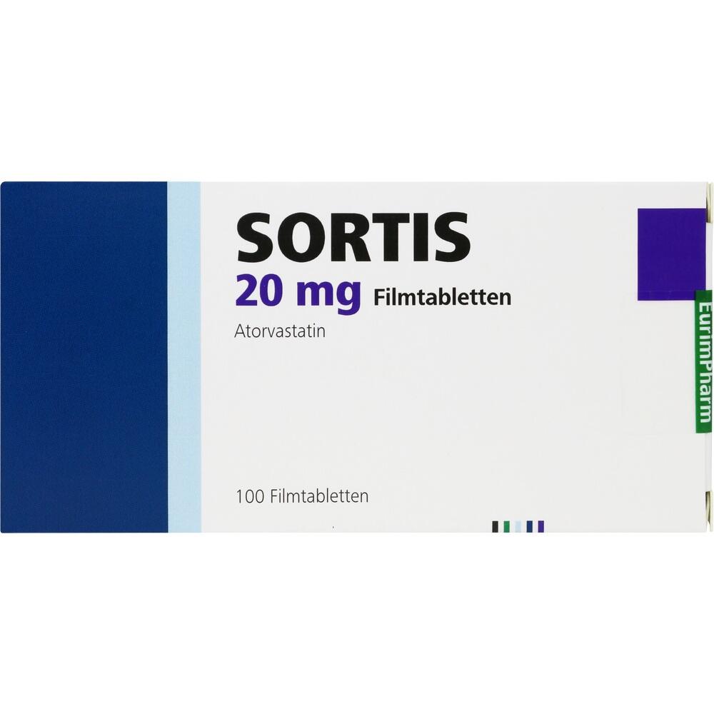 Sortis 20mg 100 St Filmtabletten