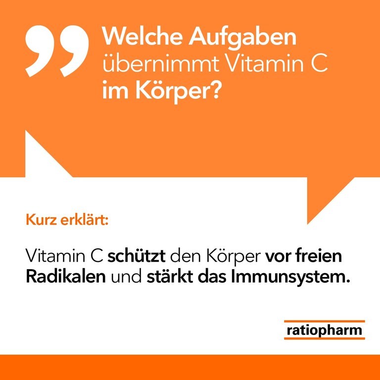 Vitamin C-ratiopharm retard 100 St Retard-Kapseln